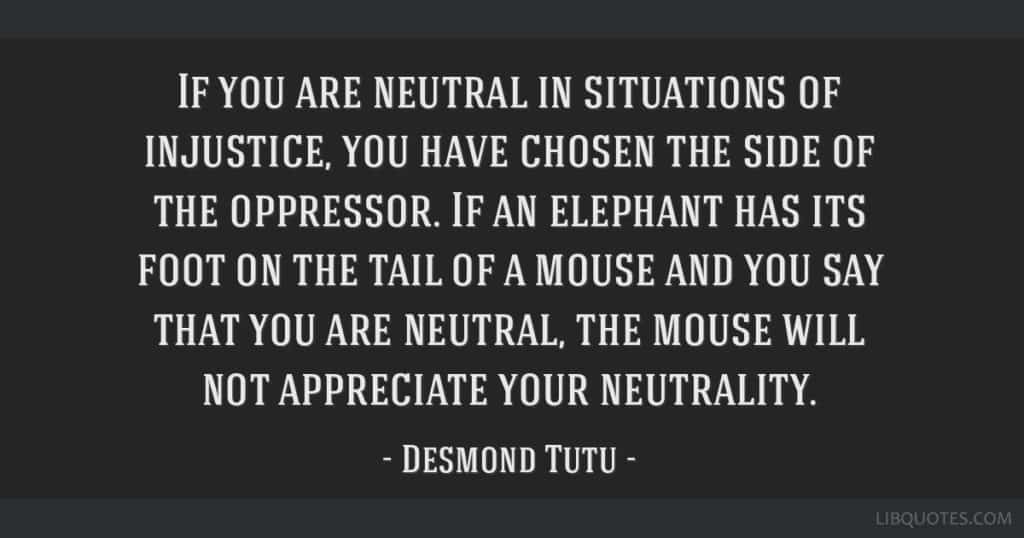 Quote by Desmond Tutu