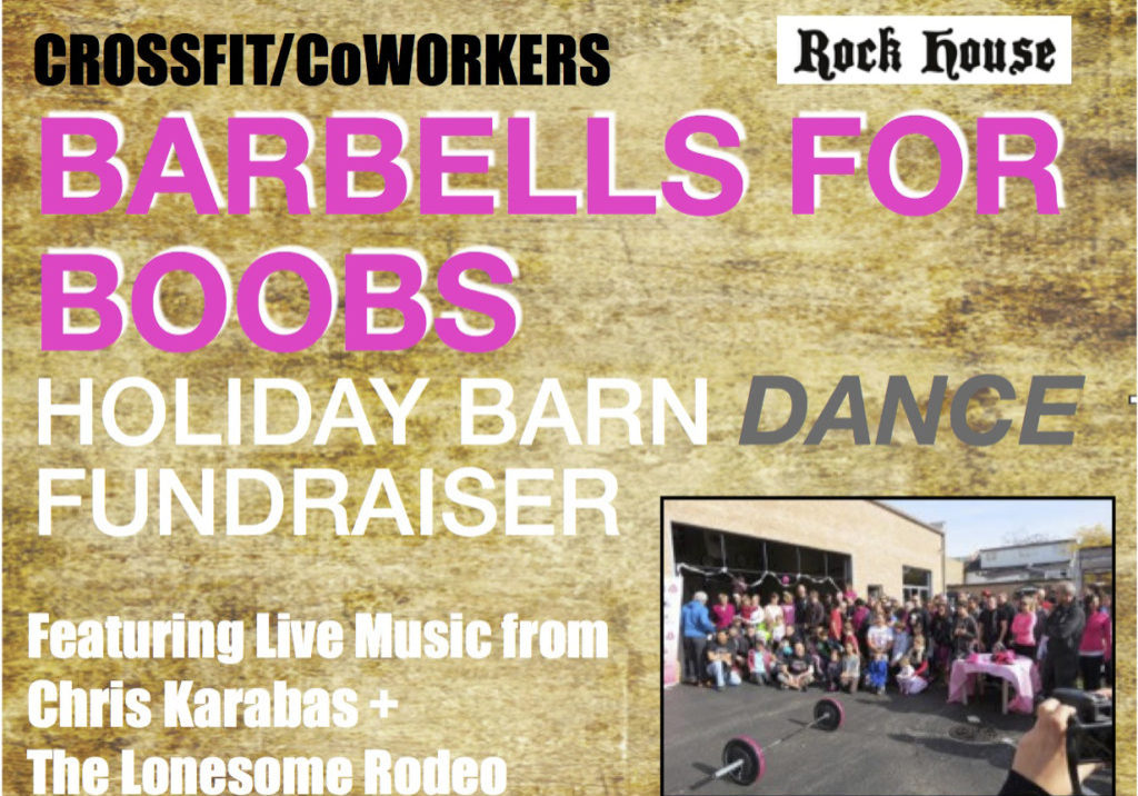 Barbells For Boobs Holiday Barn Dance Fundraiser